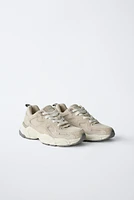 PIECED SNEAKERS