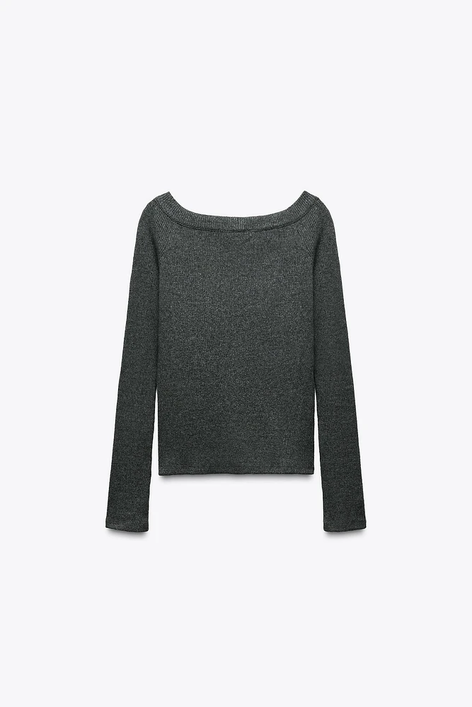 SOFT RIBBED CARDIGAN