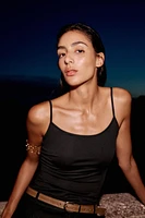 POLYAMIDE SPAGHETTI STRAP CAMISOLE