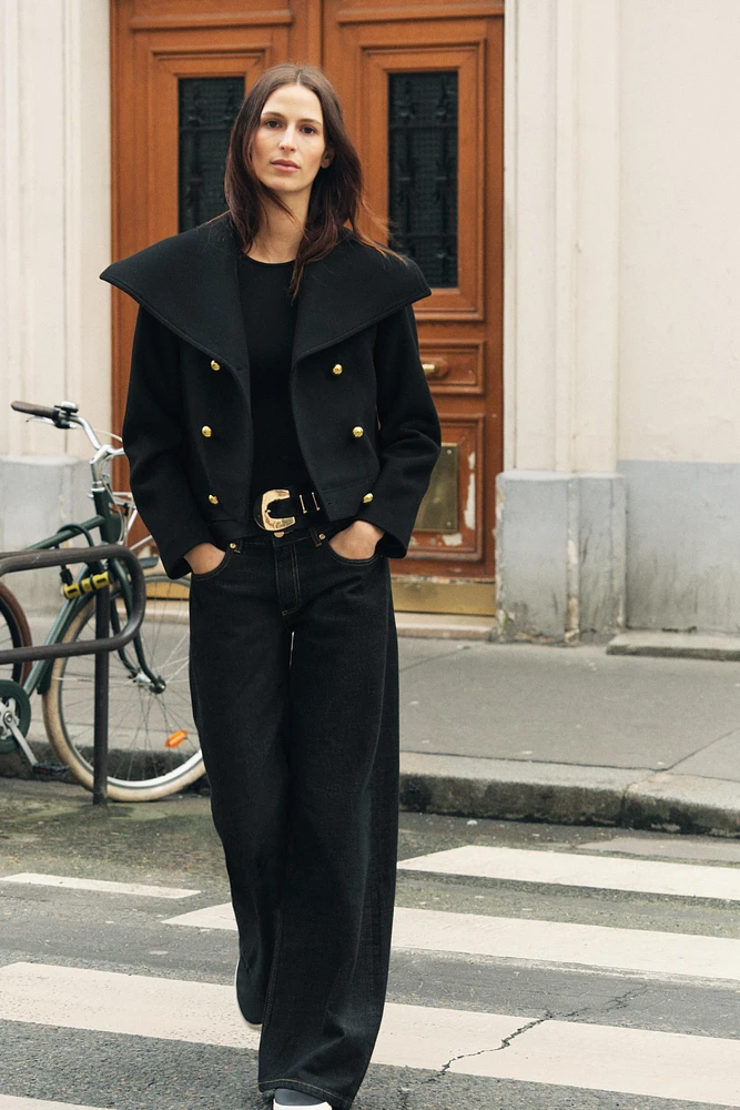 BLOUSON AVEC LAINE ZW COLLECTION
