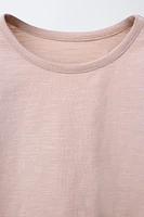 BACK RUFFLE T-SHIRT