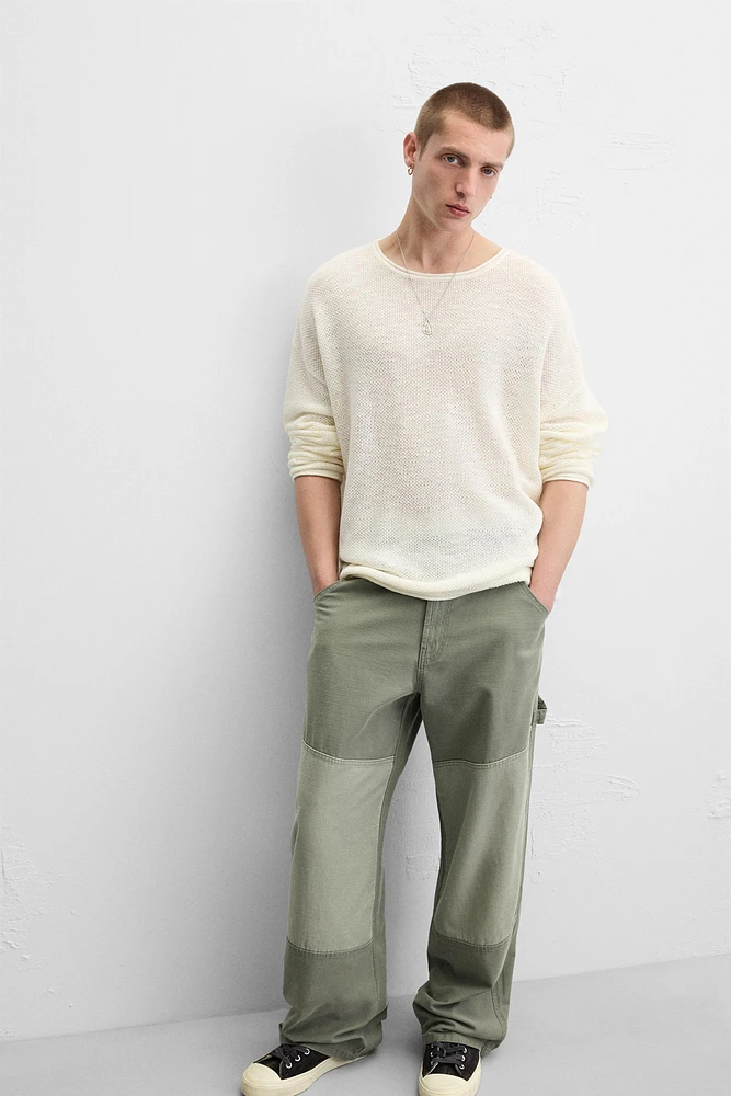 BAGGY FIT CARPENTER JEANS