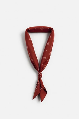 BANDANA À IMPRIMÉ CACHEMIRE