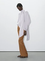 Flowing blouse with low-cut back - Studio