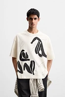 PRINTED PATCH T-SHIRT