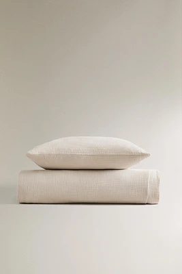 HOUSSE DE COUETTE GAZE ENFANT LUNE