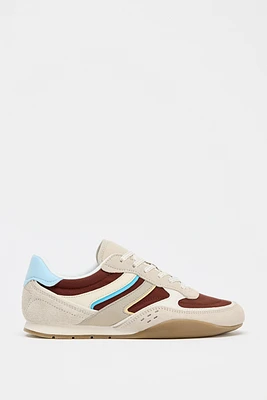 COLOR-BLOCK RUNNING SHOES