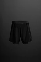 2-IN-1 PERFORATED SHORTS