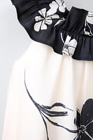 FLORAL PRINT DRESS