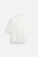 TEXTURED RELAXED FIT SHIRT