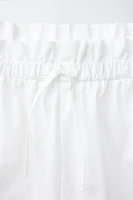 POPLIN PANTS