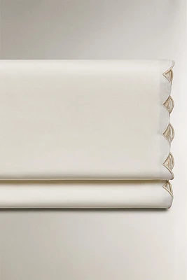 EMBROIDERED FLAT SHEET