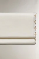 EMBROIDERED FLAT SHEET