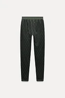 THERMOLITE® THERMAL JACQUARD LEGGINGS SKI COLLECTION