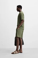 RELAXED FIT JACQUARD SHORTS