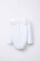 ORGANZA TRIM BODYSUIT