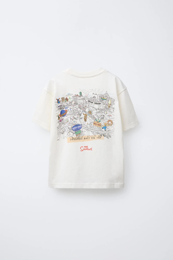 T-SHIRT IMPRIMÉ THE SIMPSONS ™ MATT GROENING