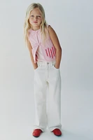 TEXTURED VEST WITH HEART POCKETS