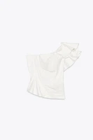 VOLUMINOUS RUFFLE TOP ZW COLLECTION
