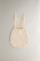 CHILDREN’S CHUNKY KNIT DUNGAREES