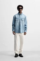 POCKET DENIM SHIRT