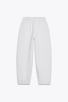 PANTALON COCOON INTERLOCK