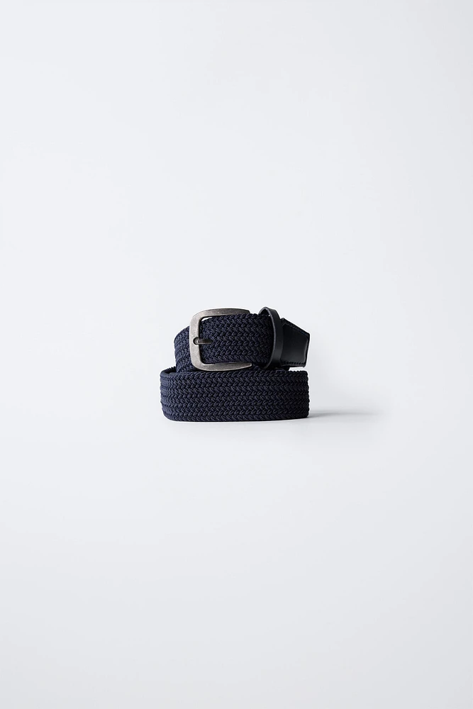 CEINTURE ÉLASTIQUE TRESSÉE