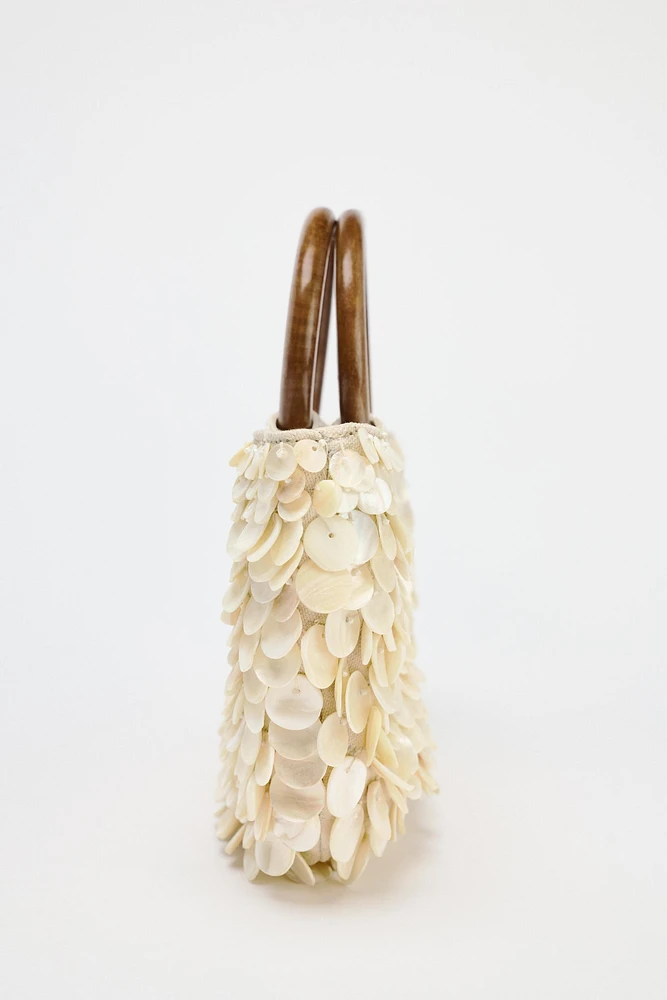 SAC À DÉCOR NACRÉ
