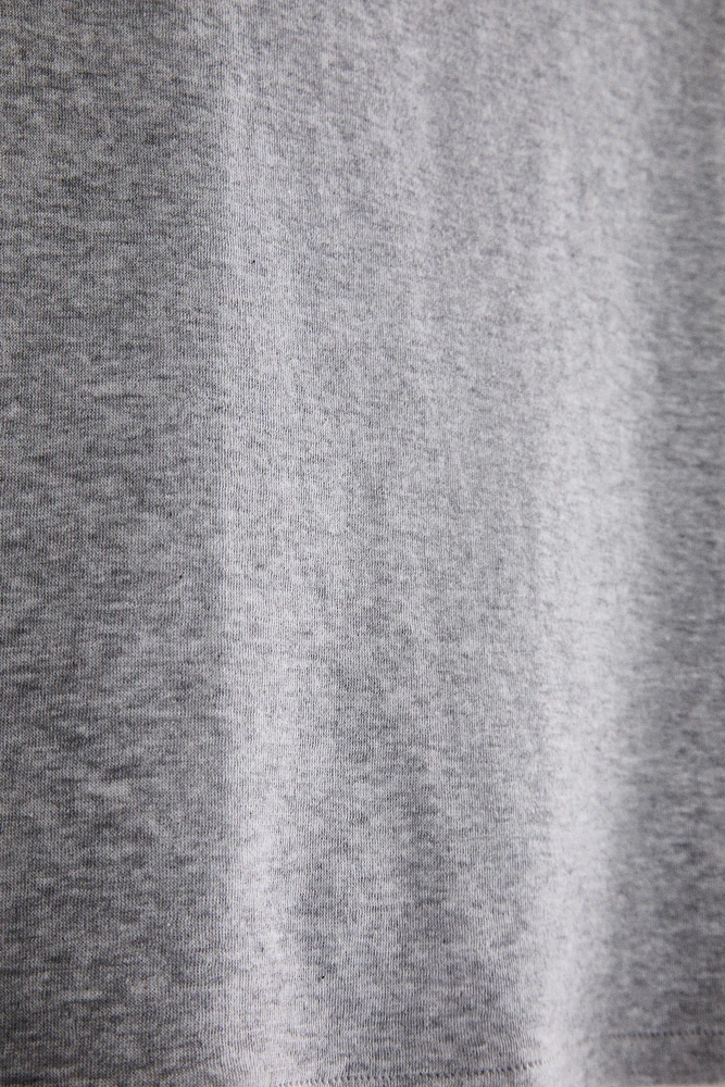RIBBED COTTON TOP
