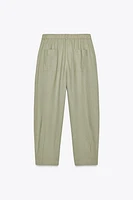 PANTALON DE JOGGING AVEC LIN