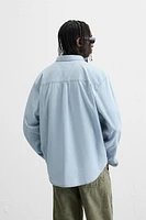 EMBROIDERED DENIM SHIRT