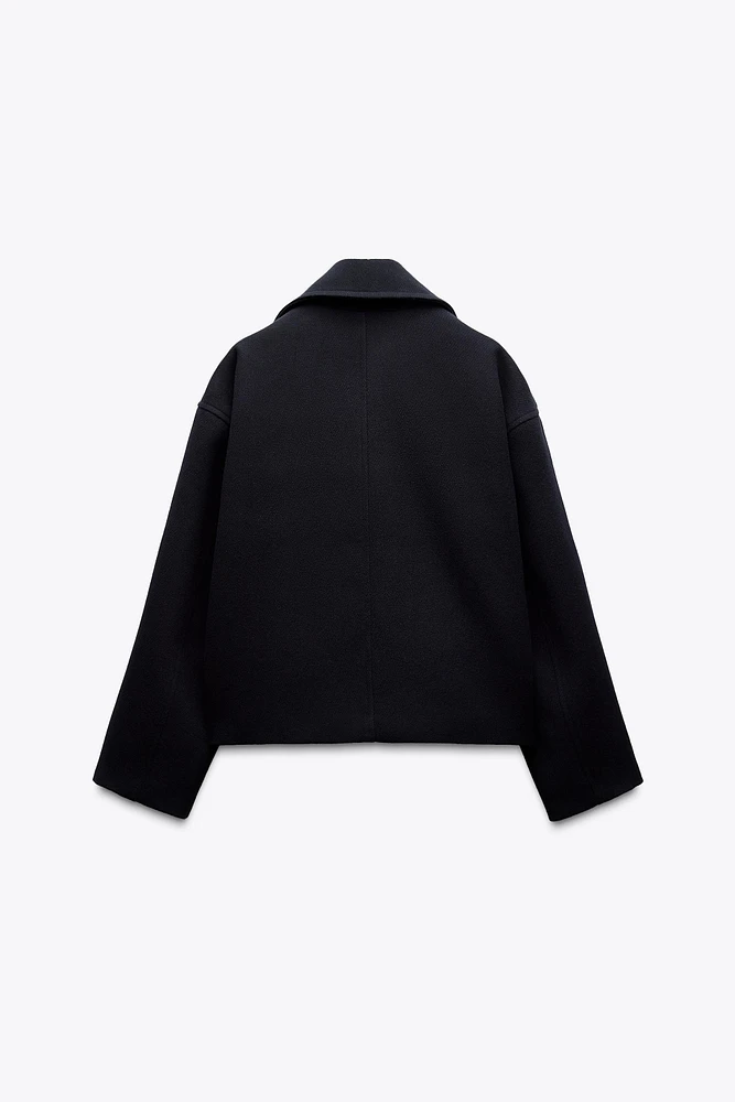 MANTEAU COURT CROISÉ