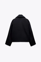 MANTEAU COURT CROISÉ