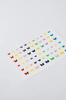 GLITTER BUTTERFLIES ZARA FACE STICKERS