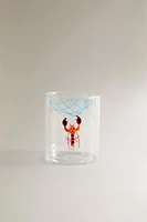 LOBSTER BOROSILICATE GLASS TUMBLER