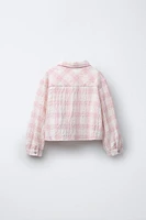 TEXTURED PLAID SHIRT
