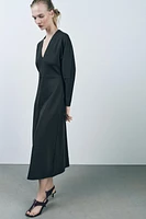 ROBE MI-LONGUE INTERLOCK