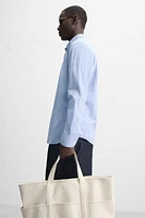 WRINKLED EFFECT REGULAR FIT SHIRT