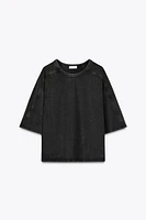 WASHED HEAVY COTTON T-SHIRT