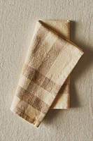 SERVIETTES DE TABLE COTON CARREAUX (LOT 2 UNITÉS
