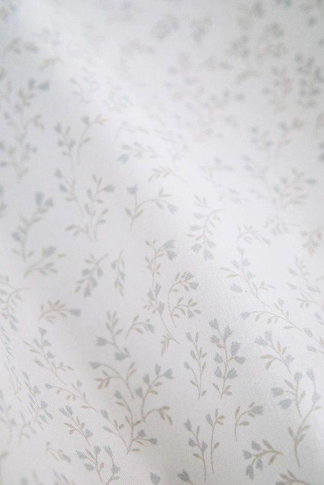 HOUSSE DE COUETTE IMPRIMÉ FEUILLES