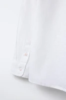 LINEN BLEND SHIRT