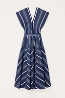 ROBE RAYURES GODETS LIMITED EDITION