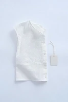 ZARA TIMELESS - BLOUSE BRODERIE SUISSE