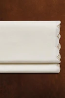 EMBROIDERED FLAT SHEET