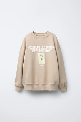 NATURAL HISTORY MUSEUM LONDON © PRINT SWEATSHIRT