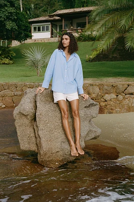BASIC POPLIN SHIRT