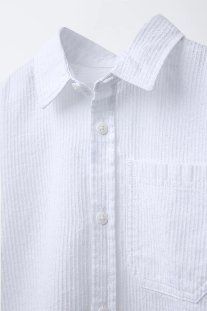 TEXTURED SHIRT