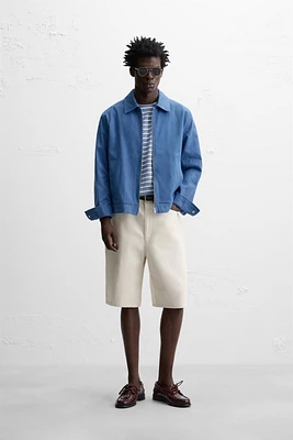 REGULAR FIT COTTON JACKET