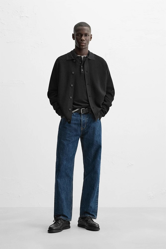 CARDIGAN STRUCTURÉ AVEC VISCOSE